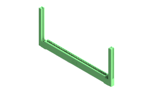 337-034-544-158 - EDAC Card Edge Connector